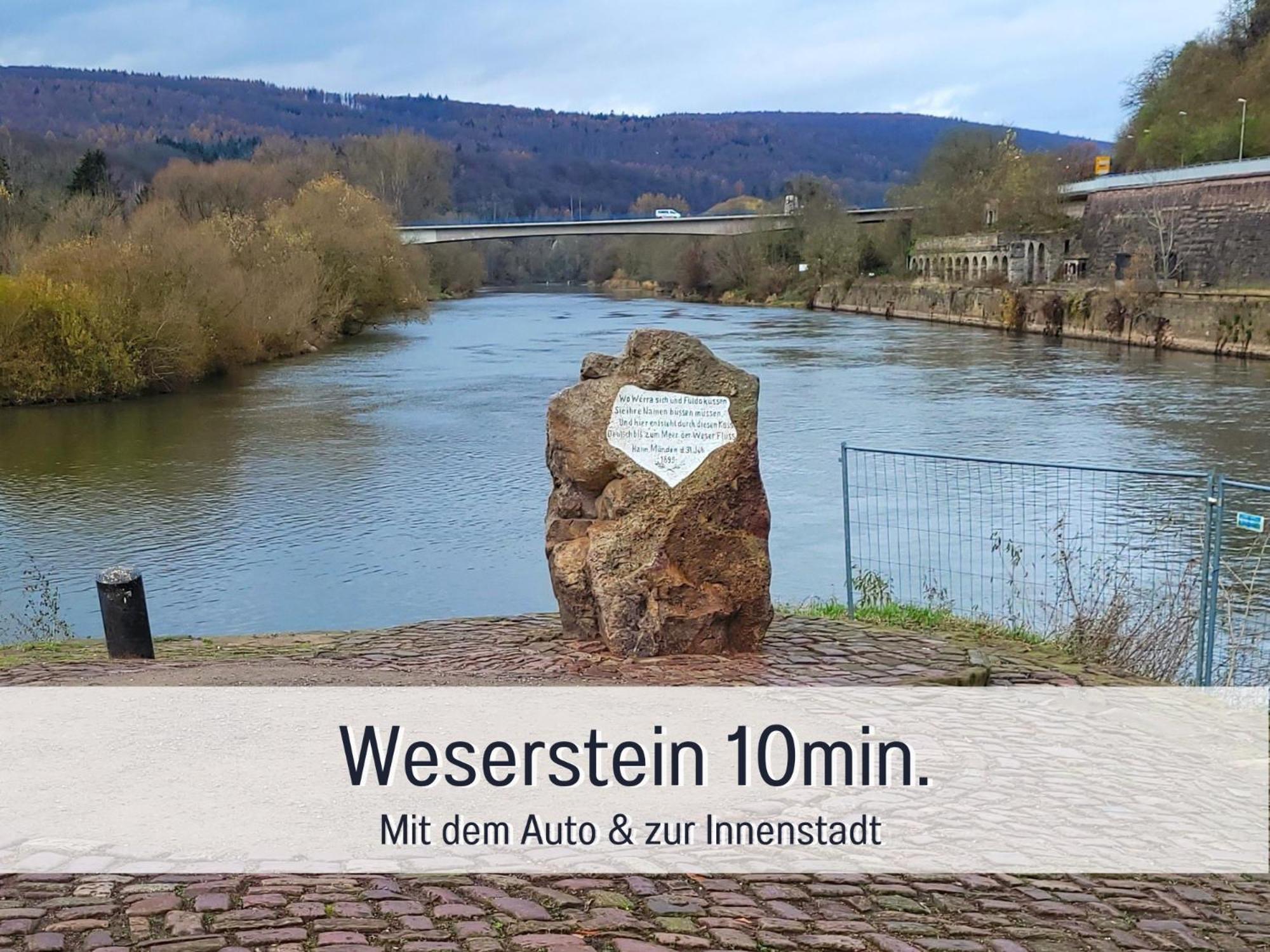 Am Feldrain - Urlaub Mit Hund Im Weserbergland Munden  Bagian luar foto
