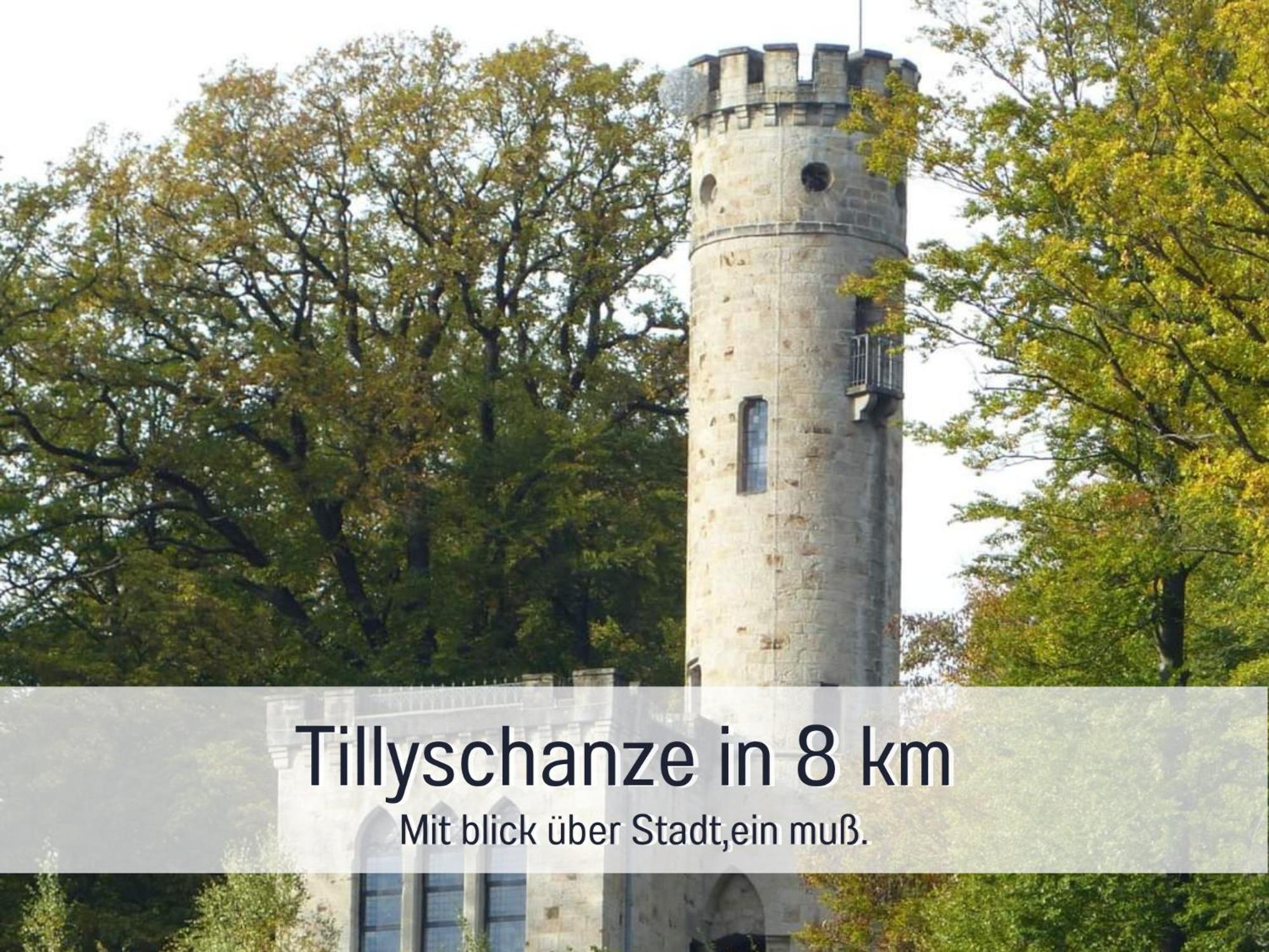 Am Feldrain - Urlaub Mit Hund Im Weserbergland Munden  Bagian luar foto